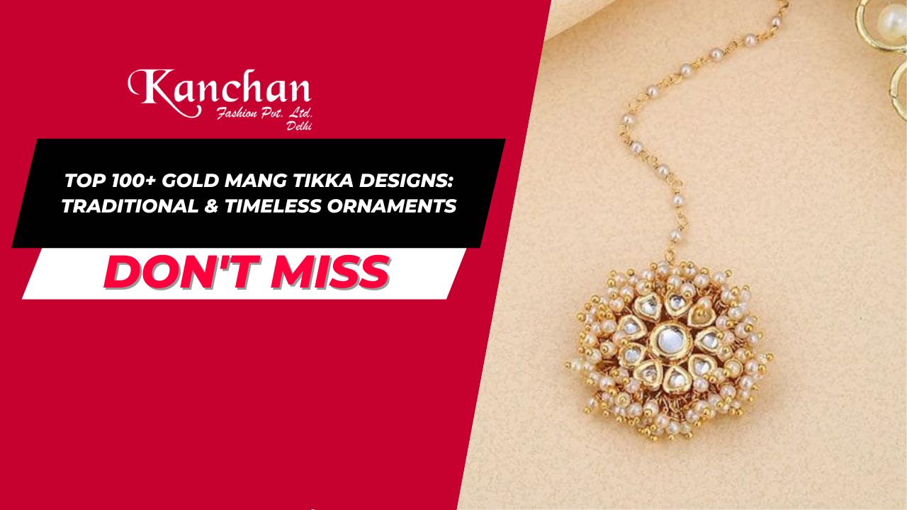 Top 100+ Gold Mang Tikka Designs: Traditional & Timeless Ornaments